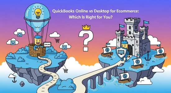 QuickBooks Online vs Desktop for Ecommerce: Which Is Right for You?