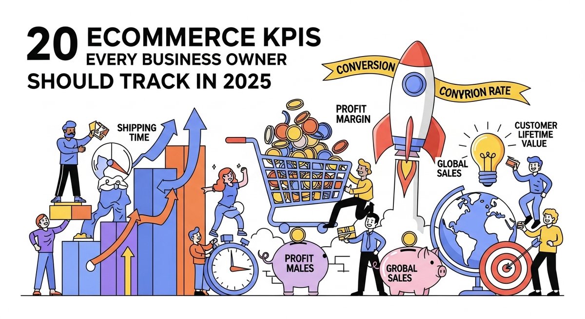 20 Ecommerce KPIs Every Business Owner Should Track in 2025 | Klavena